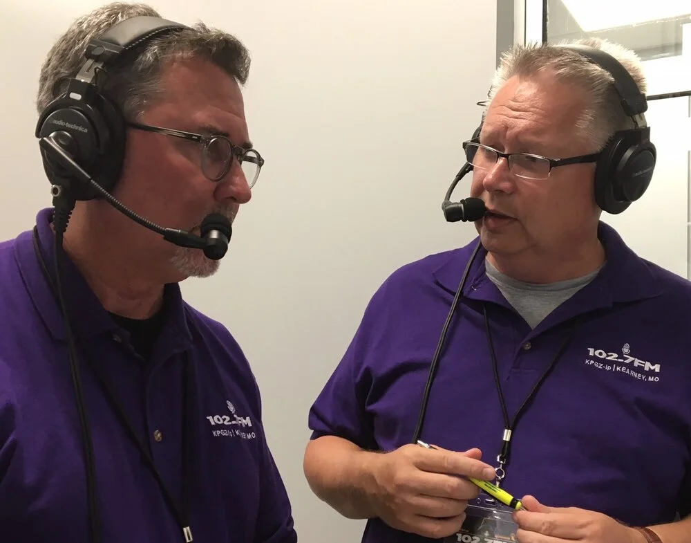 Mike and Jim postgame .JPG