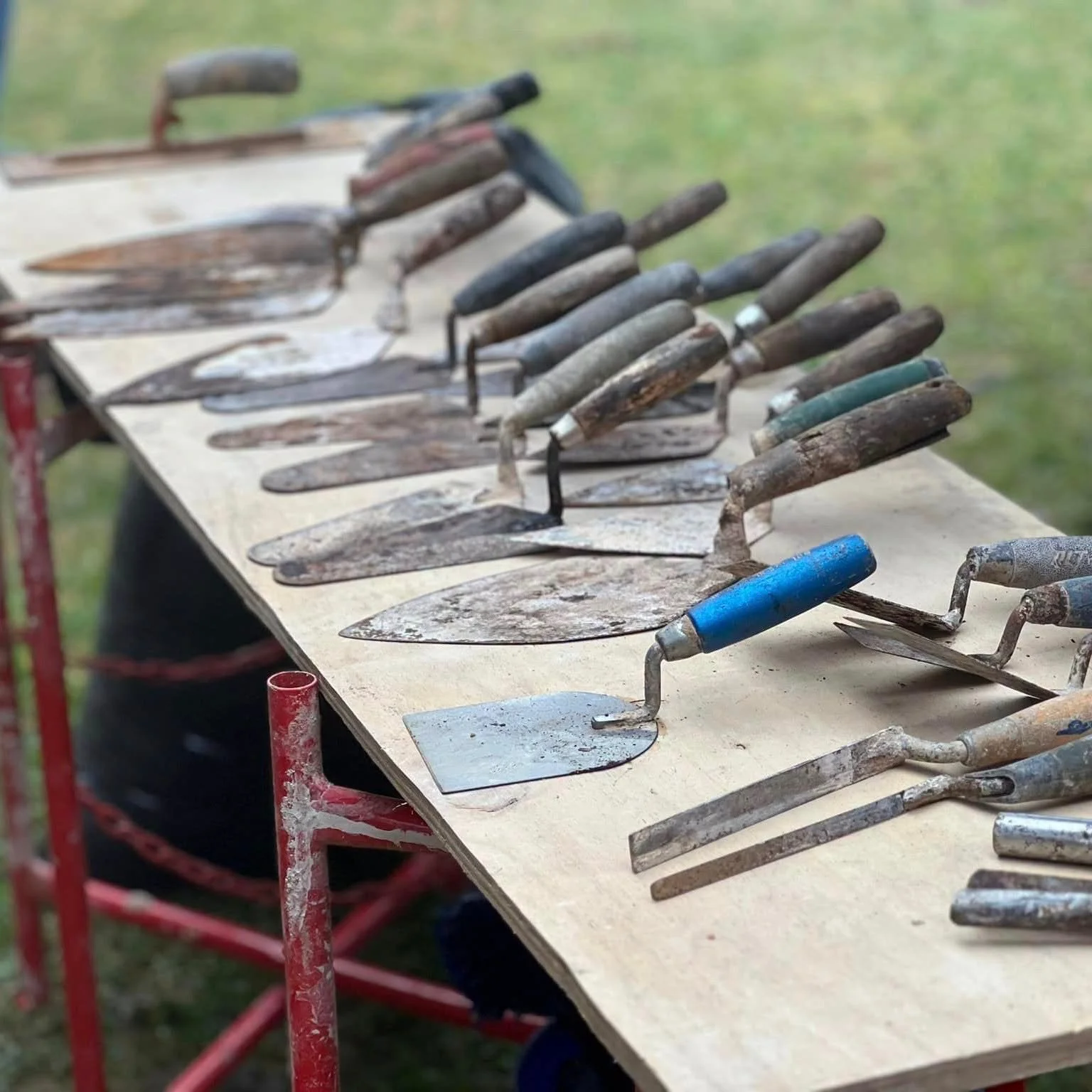 Trowels for trowel pong later