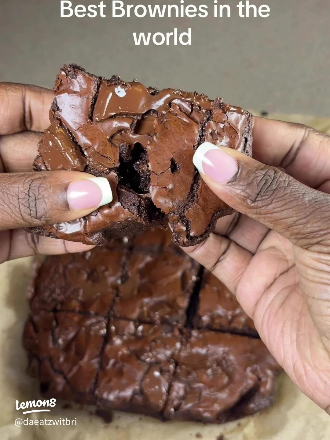 🍫 Happy Brownie Day! December 8 — A day for fudgy squares of joy, melty chocolate decisions, and maybe “accidentally” eating the corner piece.