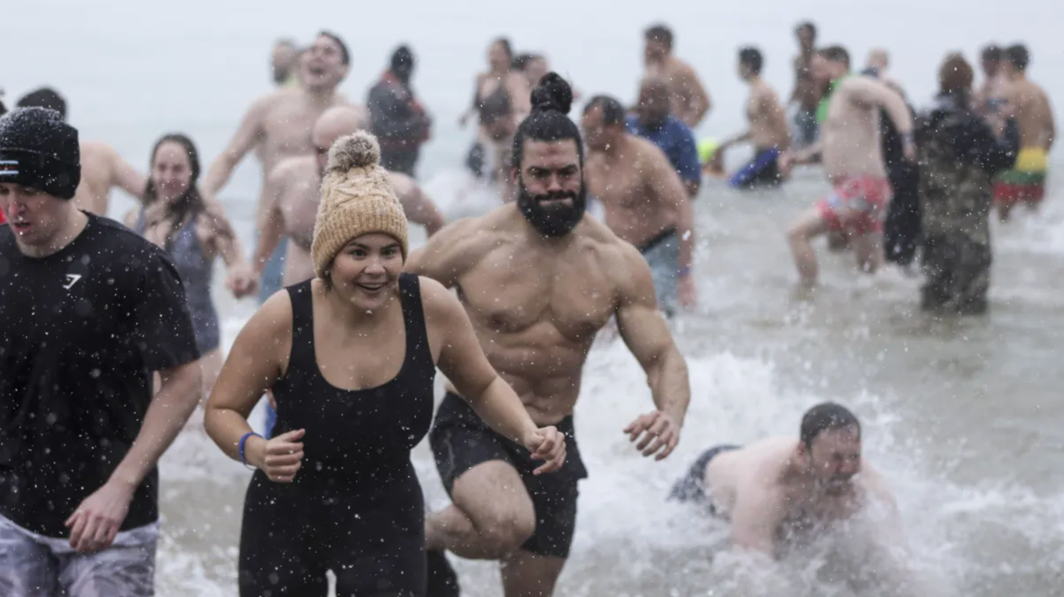 ❄️🐻‍❄️ Polar Bear Plunge Day — January 1 - Because nothing says “Happy New Year” like voluntarily jumping into freezing water.