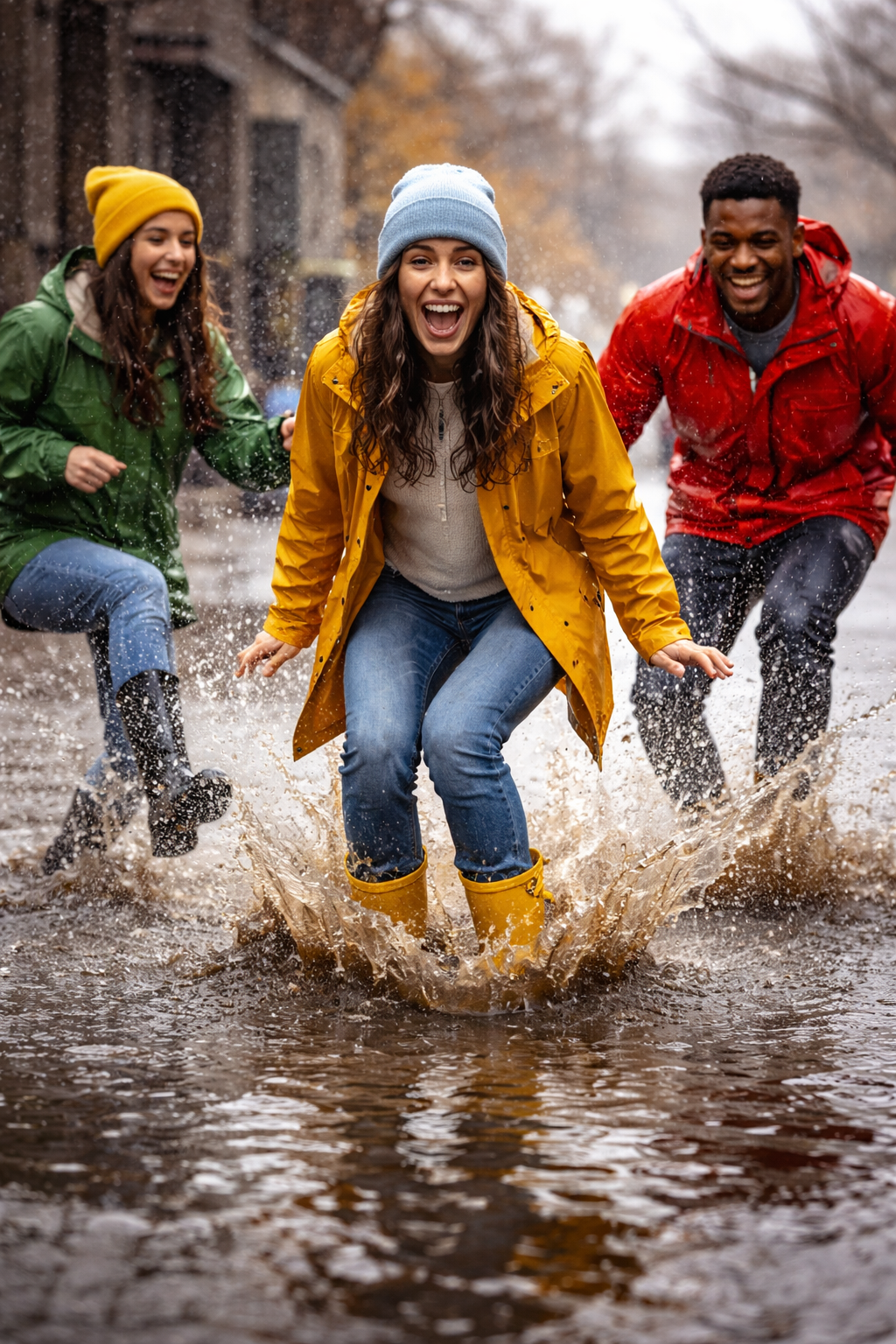 💦👢 Step in a Puddle and Splash Your Friends Day -January 11