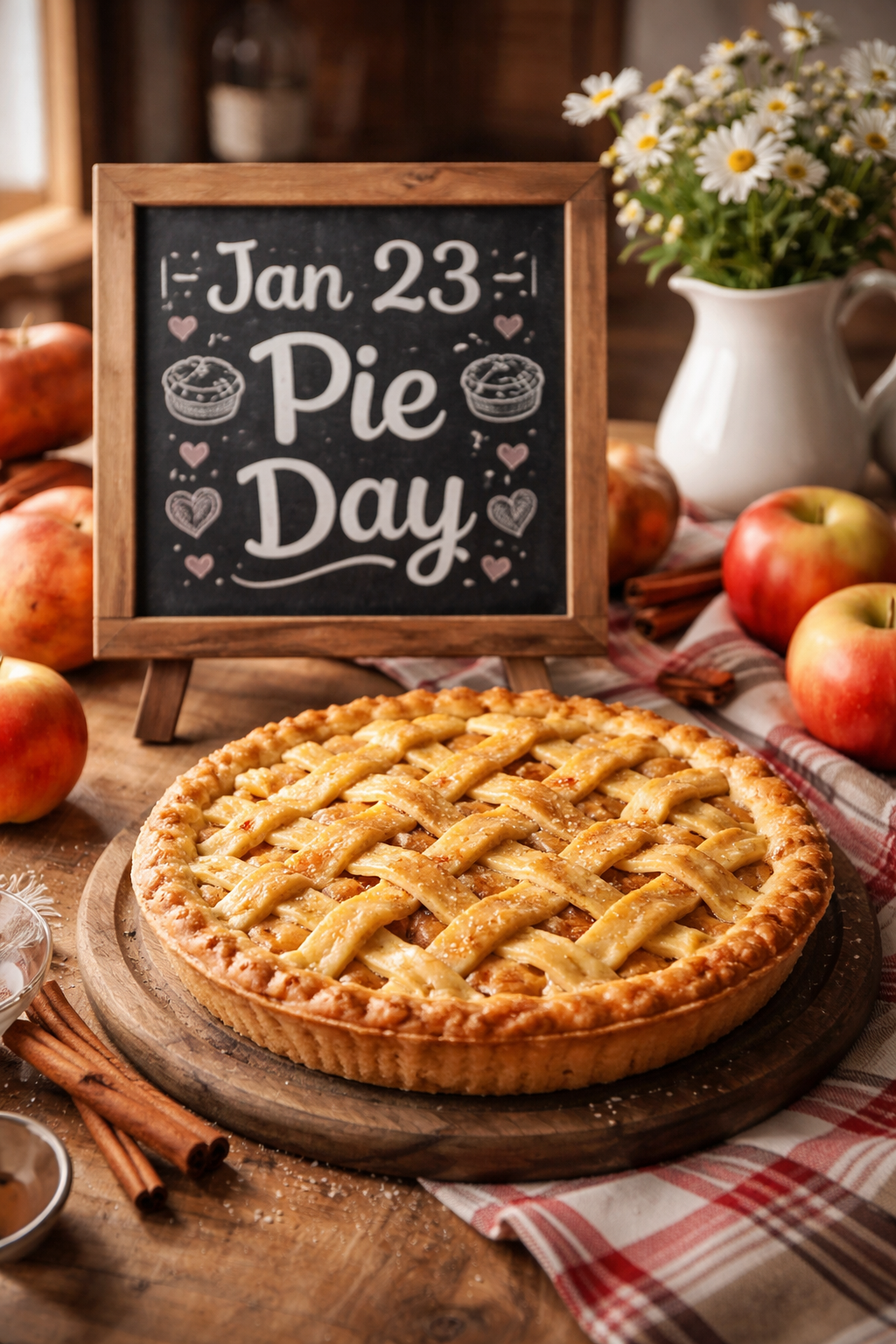 🥧 January 23 — Pie Day 🥧(Because cake had enough attention already)