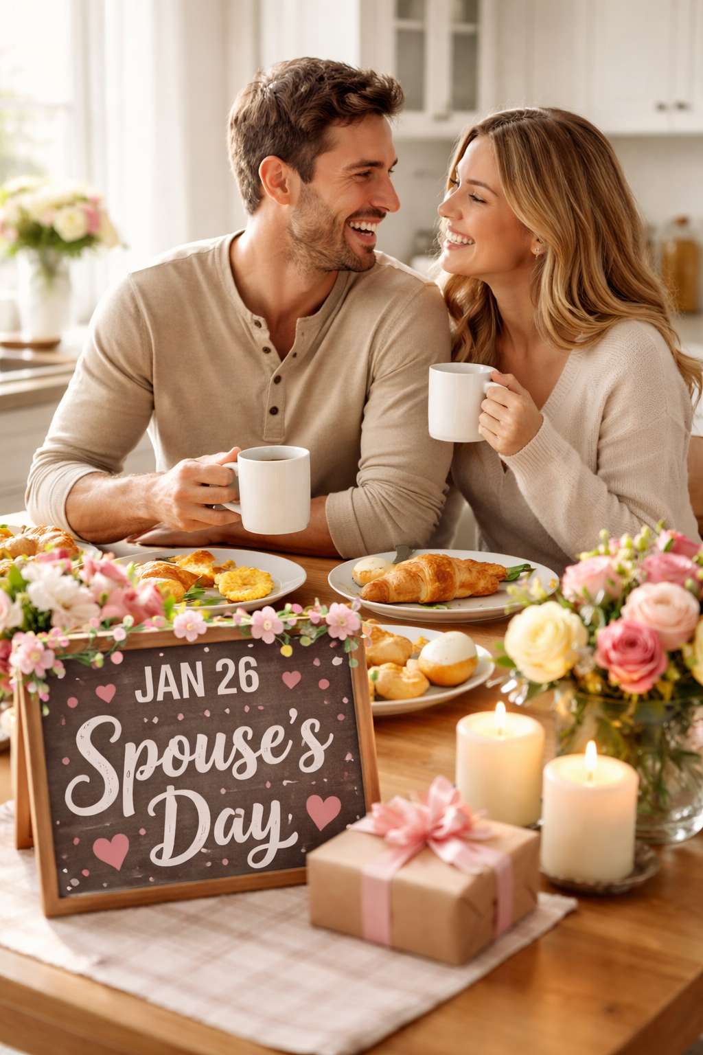 💍💕 Happy Spouse’s Day — January 26 (Because your favorite person deserves a whole day…and maybe a snack.)