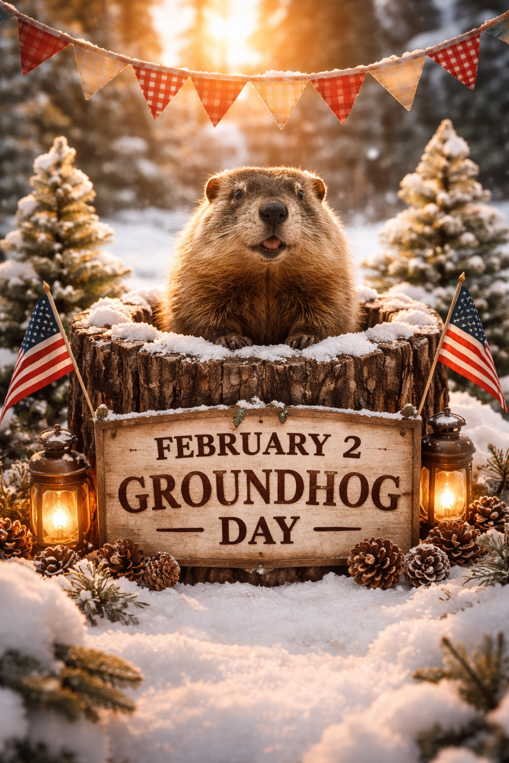 🦫🌤️ Groundhog Day — February 2 - Because trusting a chunky rodent with the weather forecast feels exactly right.