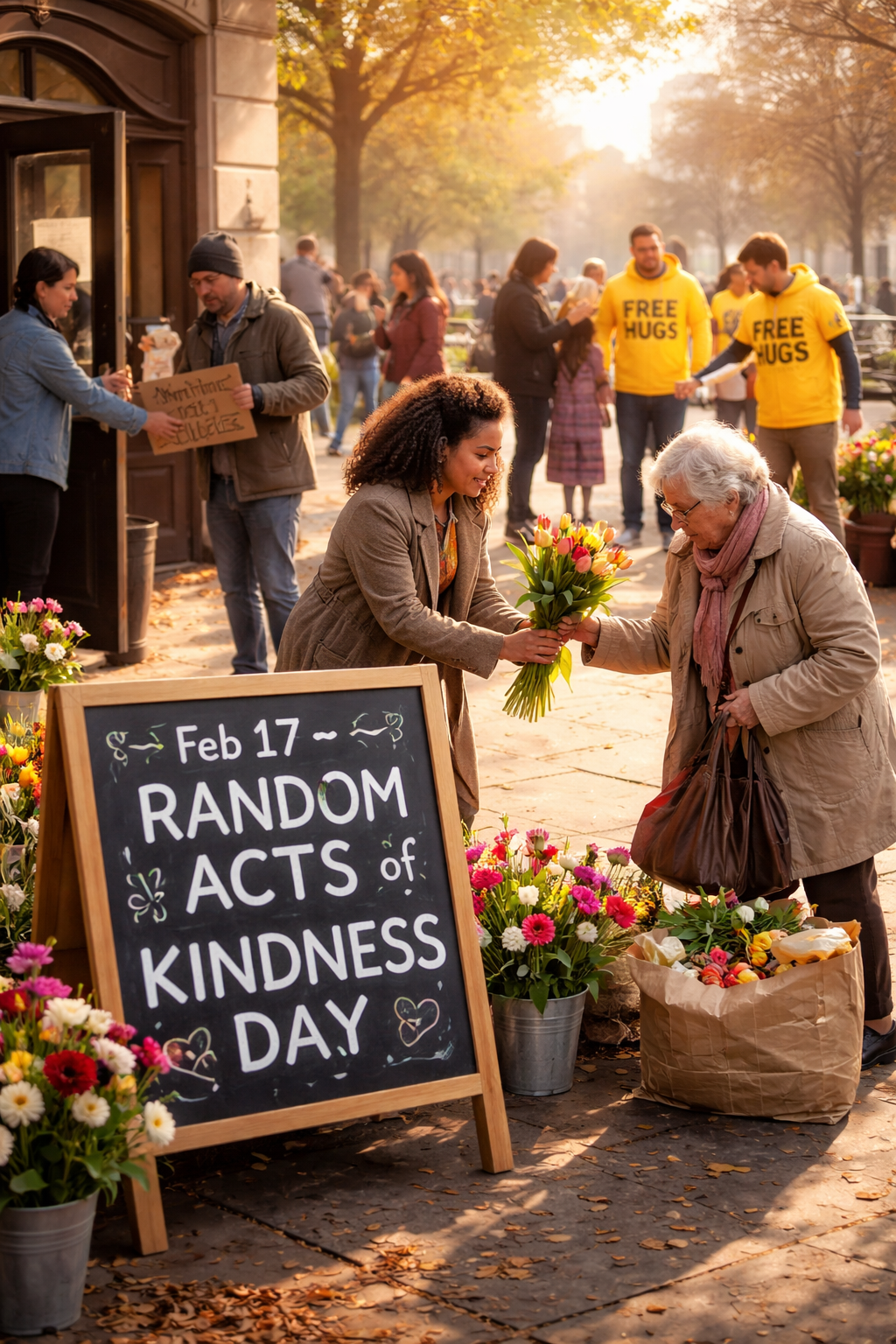 💖✨ February 17 — Random Acts of Kindness Day ✨💖Oh hello, beautiful human.