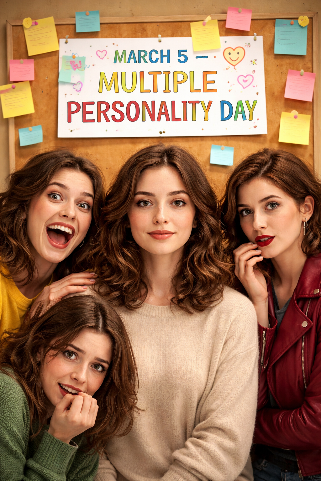 🎭 March 5 — Multiple Personality Day 🎭
