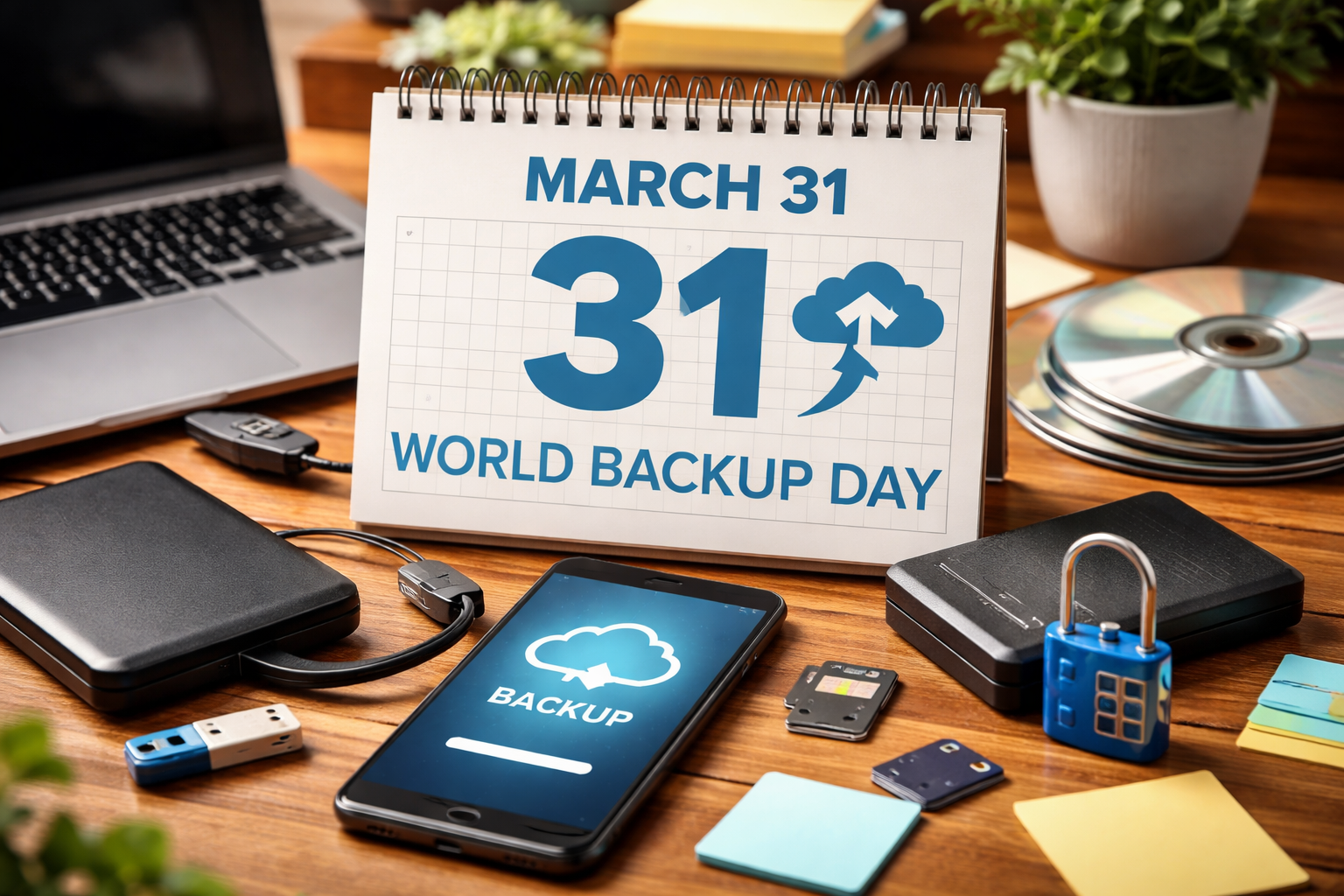 💾🌍 World Backup Day — March 31
