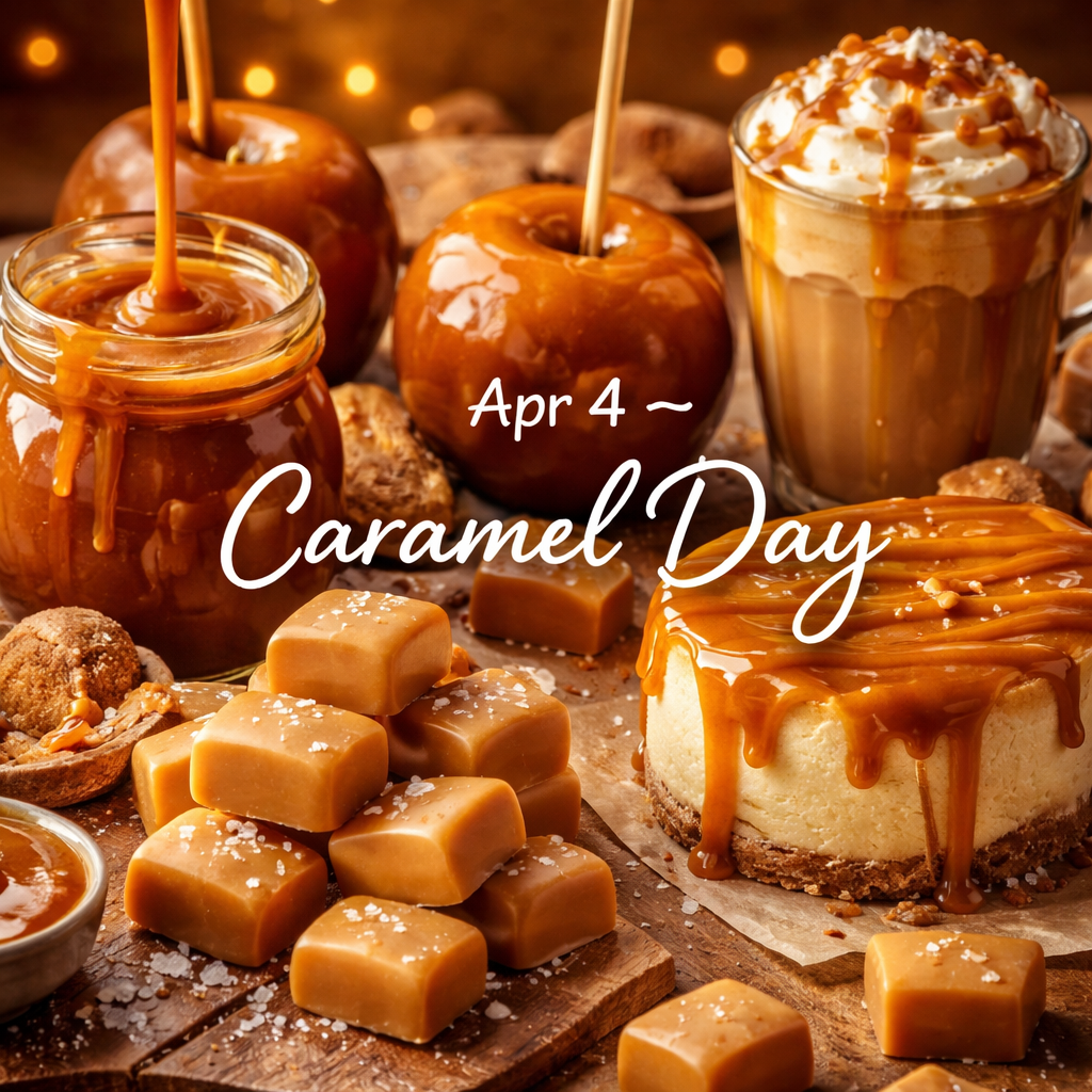 🍯✨ Caramel Day — April 4th ✨🍯