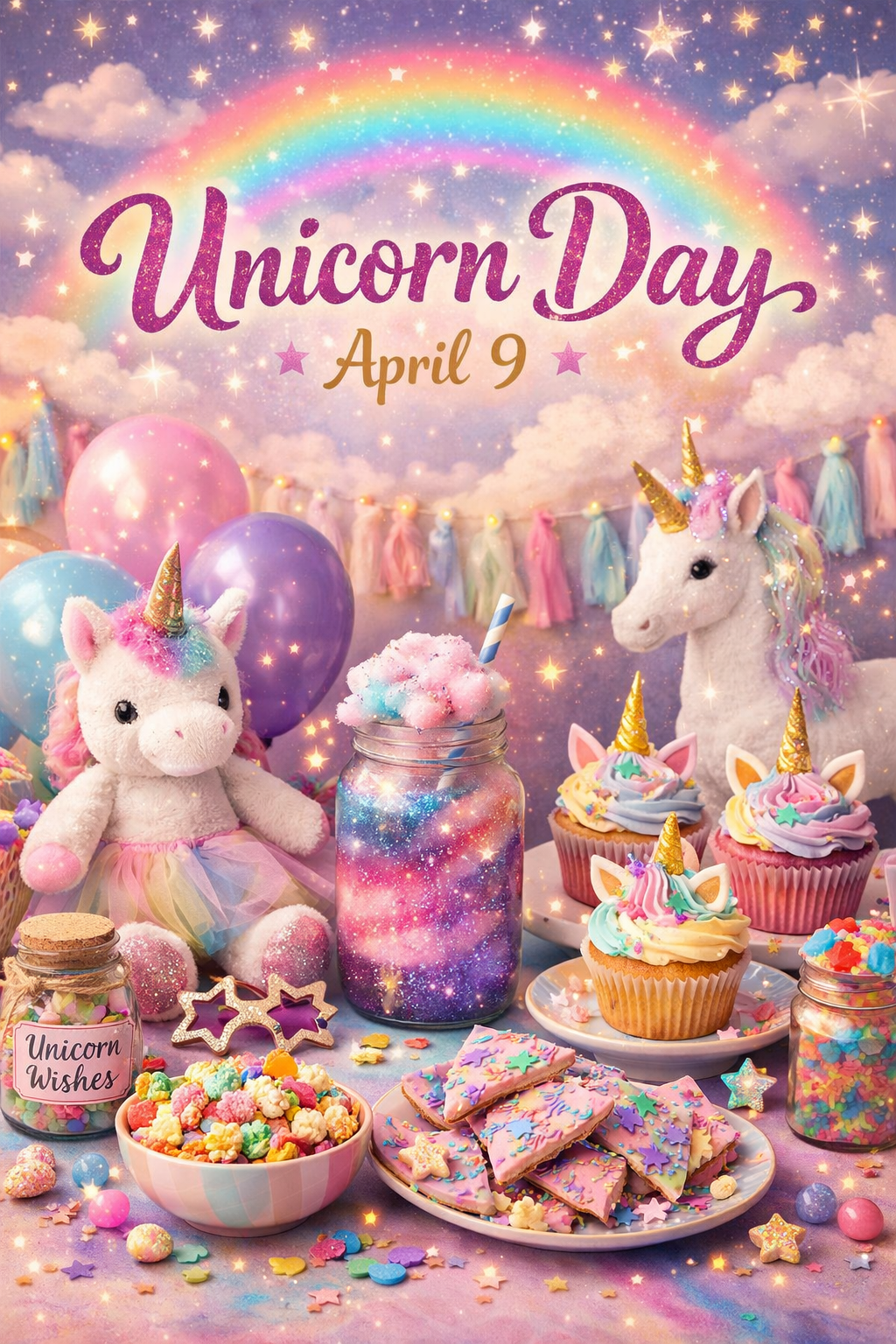 🦄✨ National Unicorn Day — April 9 ✨🦄