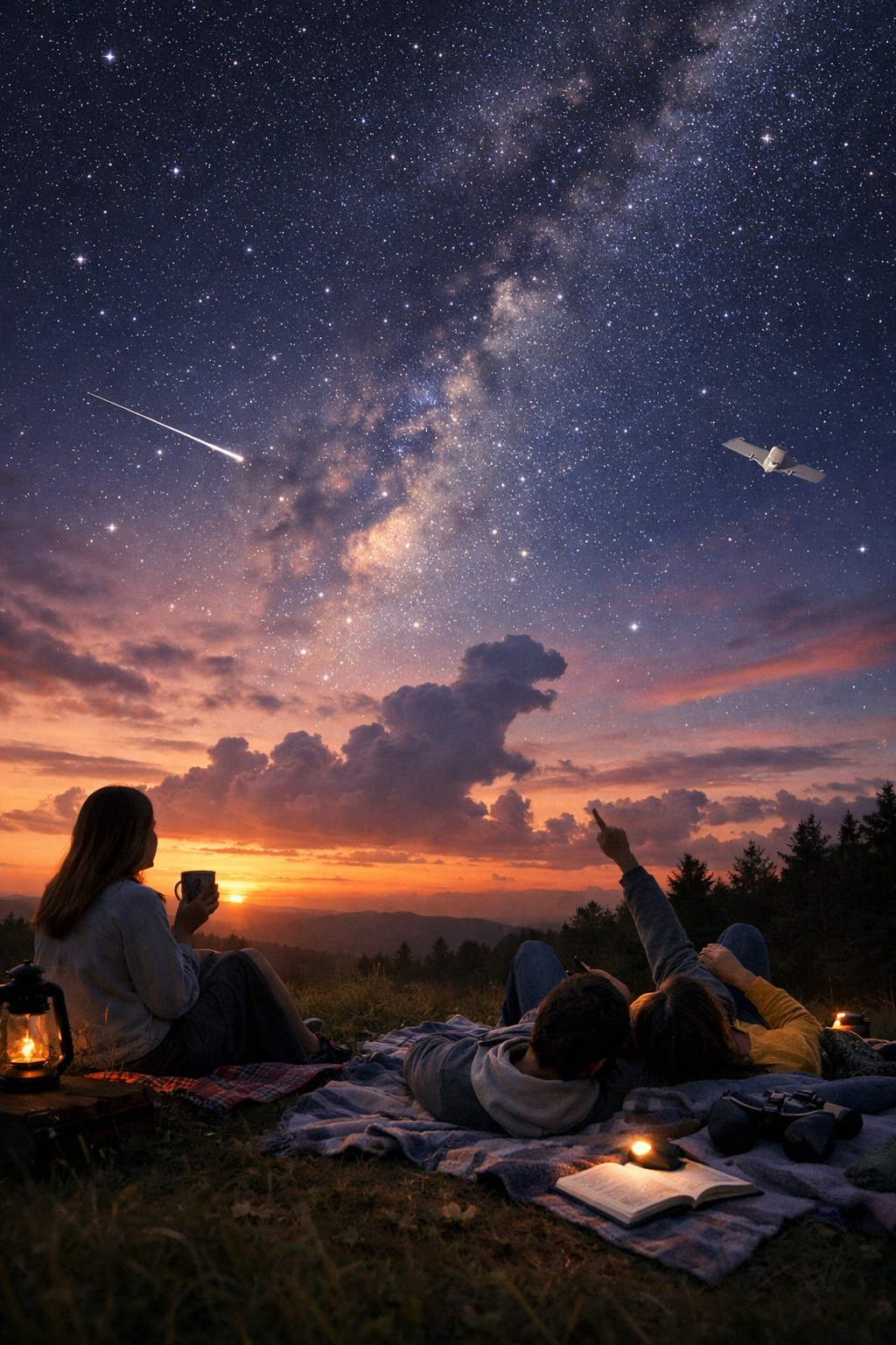 🌌✨ April 14 — Look Up at the Sky Day ✨🌌