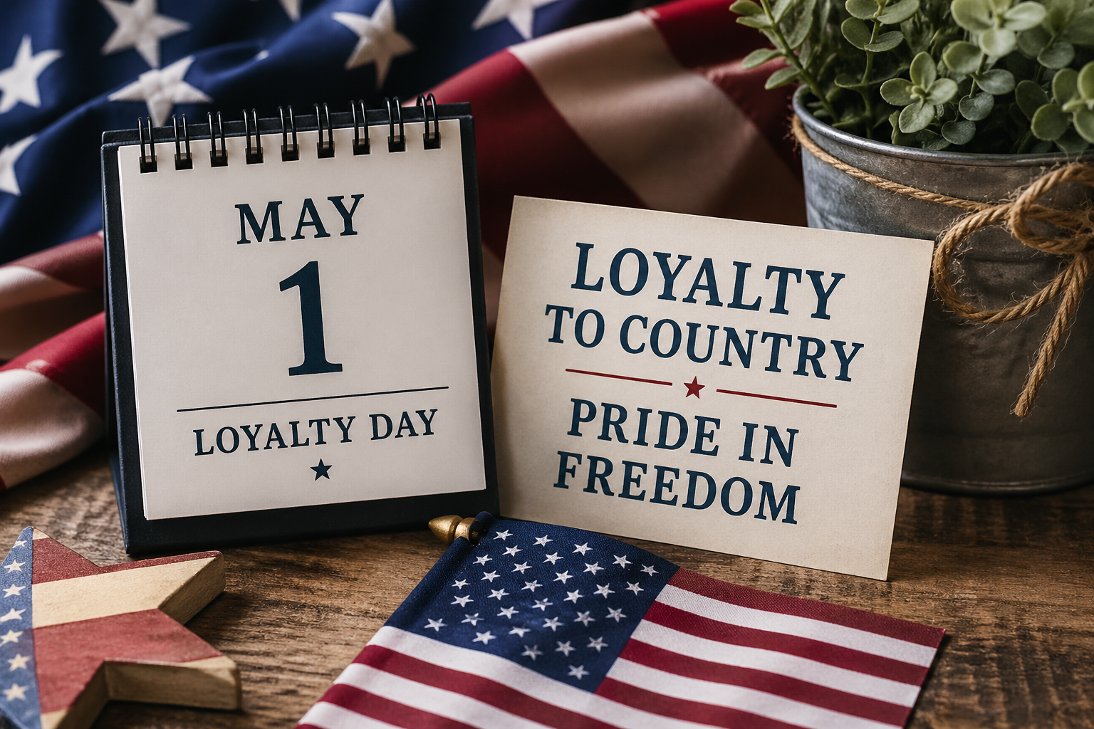 🇺🇸 May 1 — Loyalty Day ❤️🤍💙