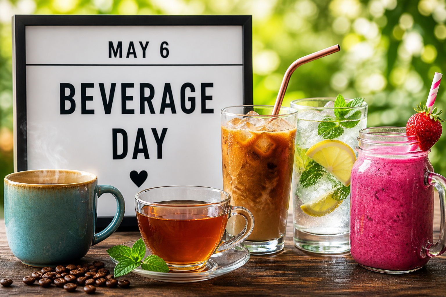 🥤 May 6 — Beverage Day: Sip Happens! 🍹