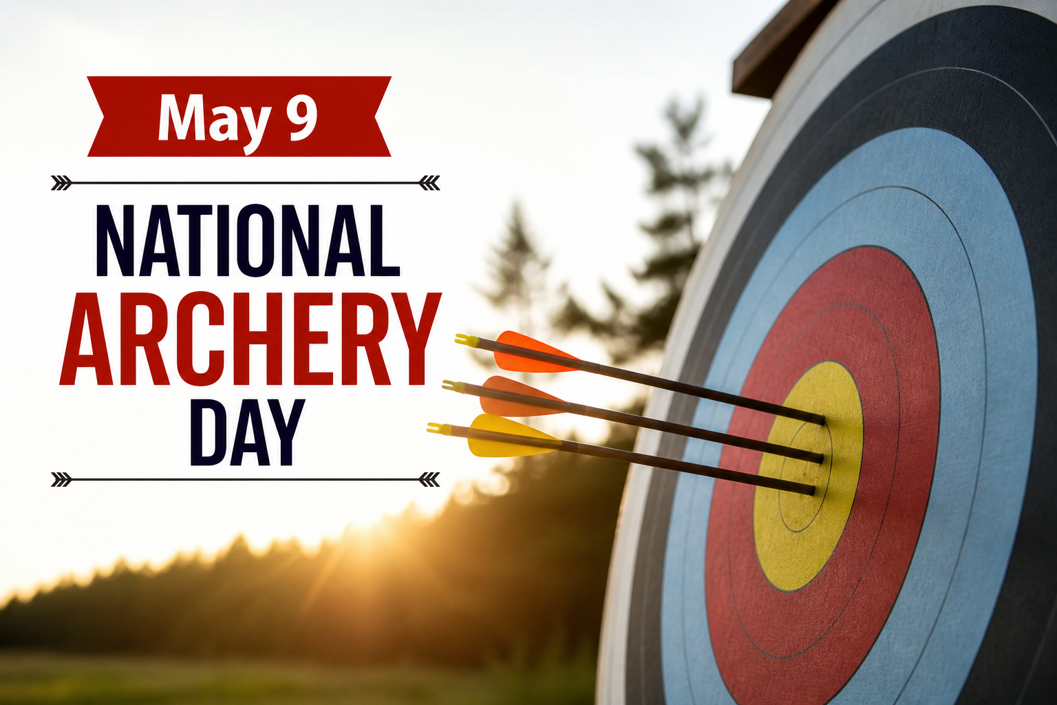 🎯 May 9 — National Archery Day 🏹