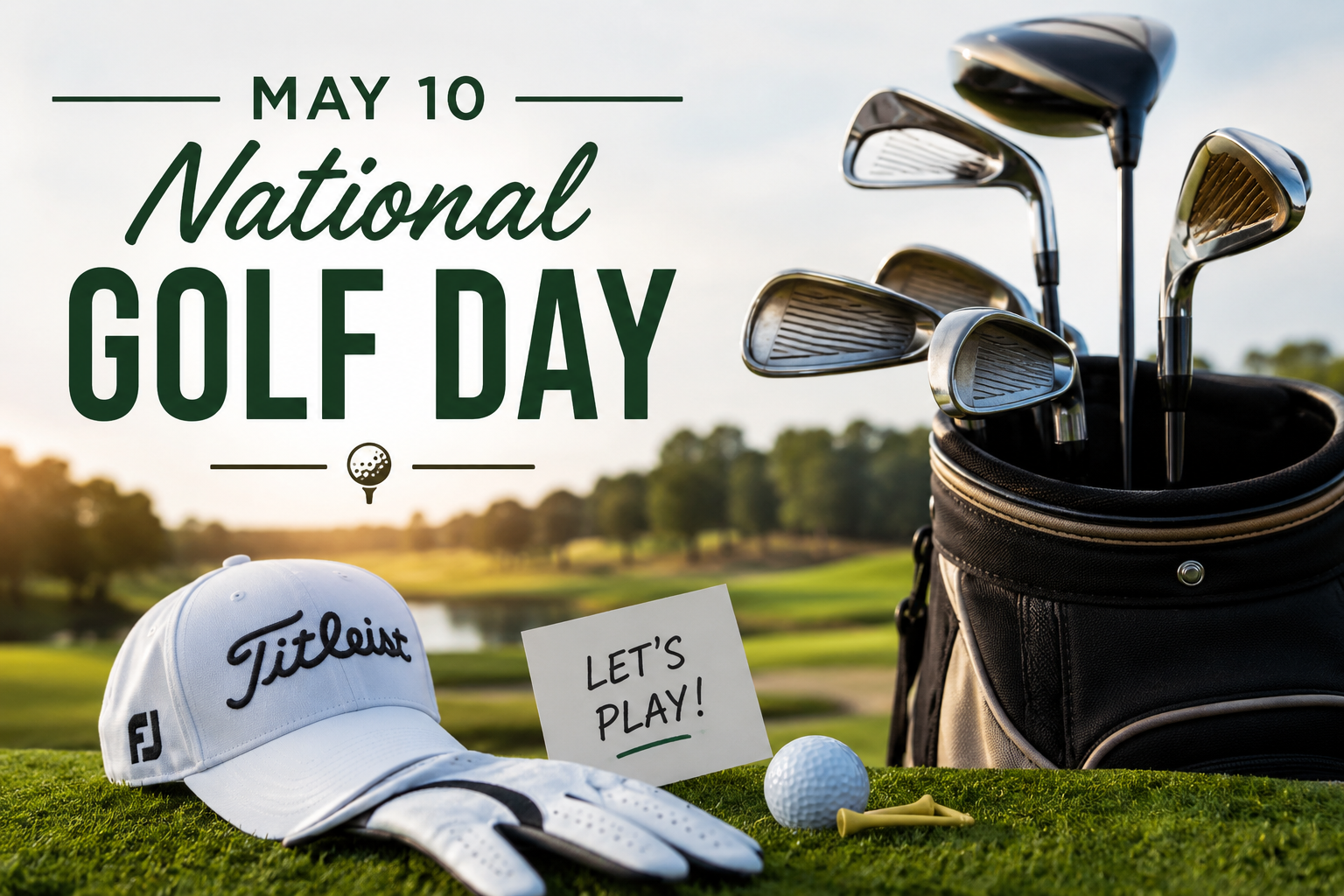 ⛳️ Swing Into Fun: May 10 — National Golf Day! 🏌️‍♀️