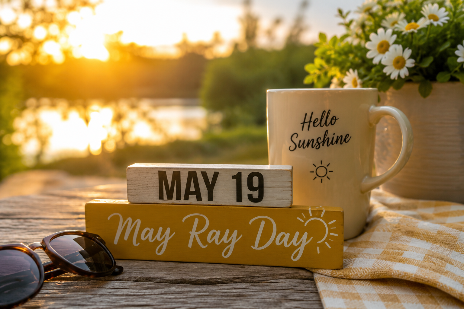 ☀️🌼 May 19 — Happy May Ray Day! 🌼☀️