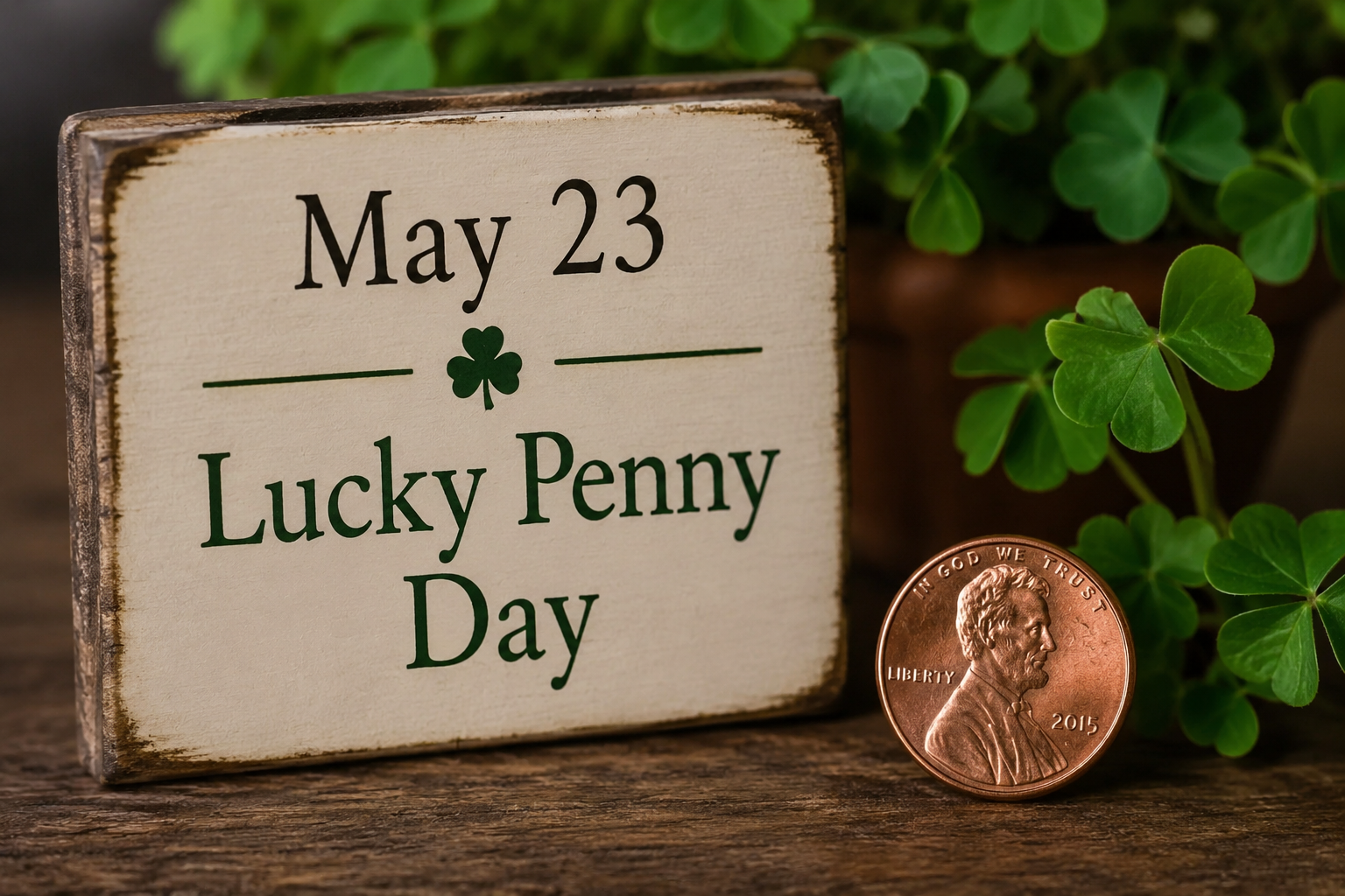 🍀💰 Lucky Penny Day — May 23 💰🍀