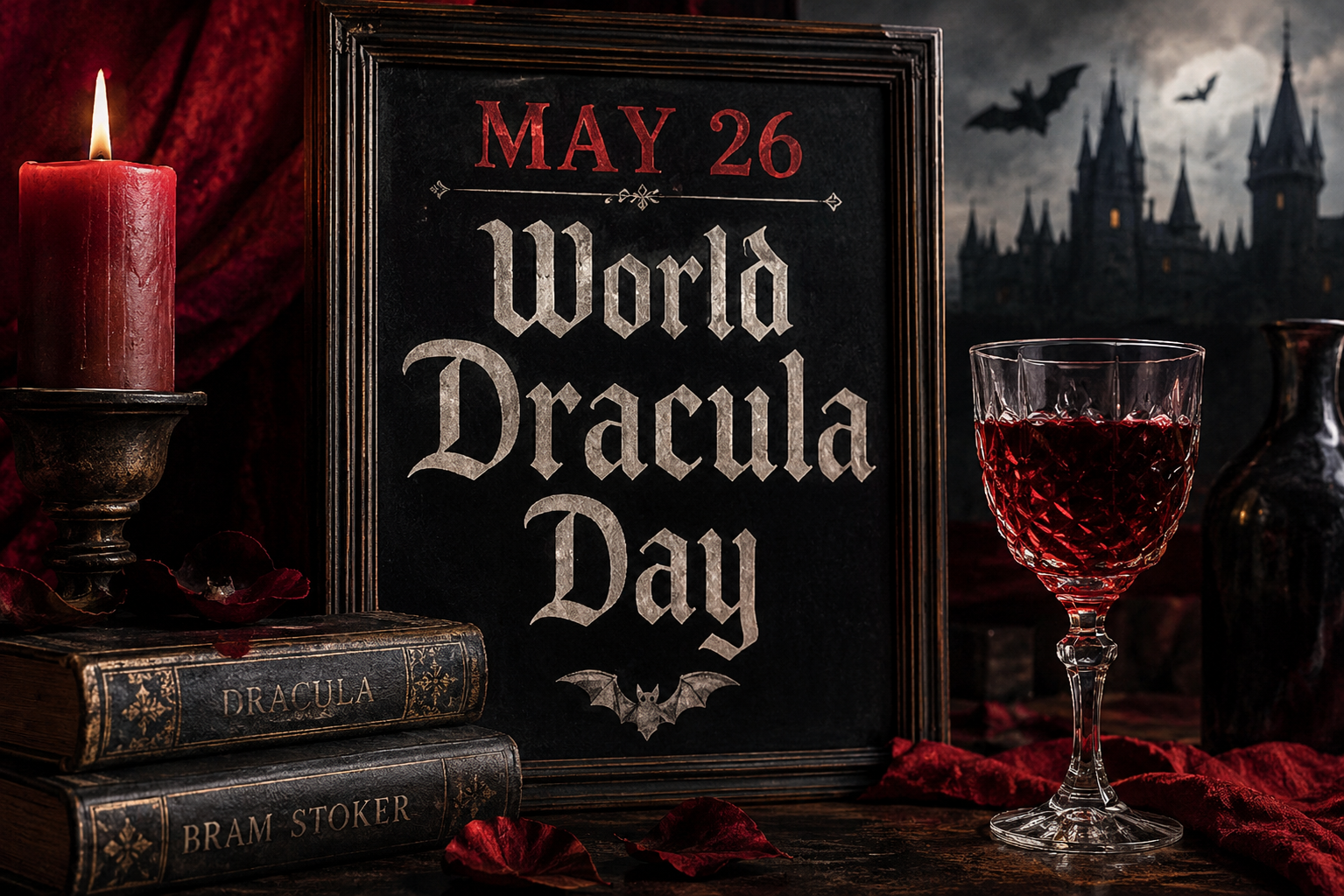 🧛‍♂️ May 26 — World Dracula Day 🦇