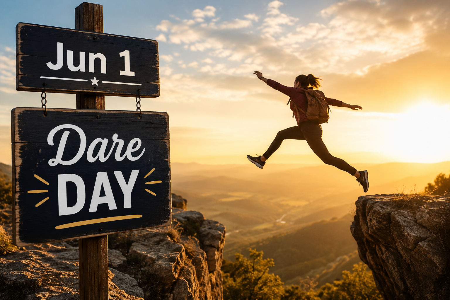 😈🎉 Dare Day — June 1: Because Playing It Safe Is Boring! 🎉😈