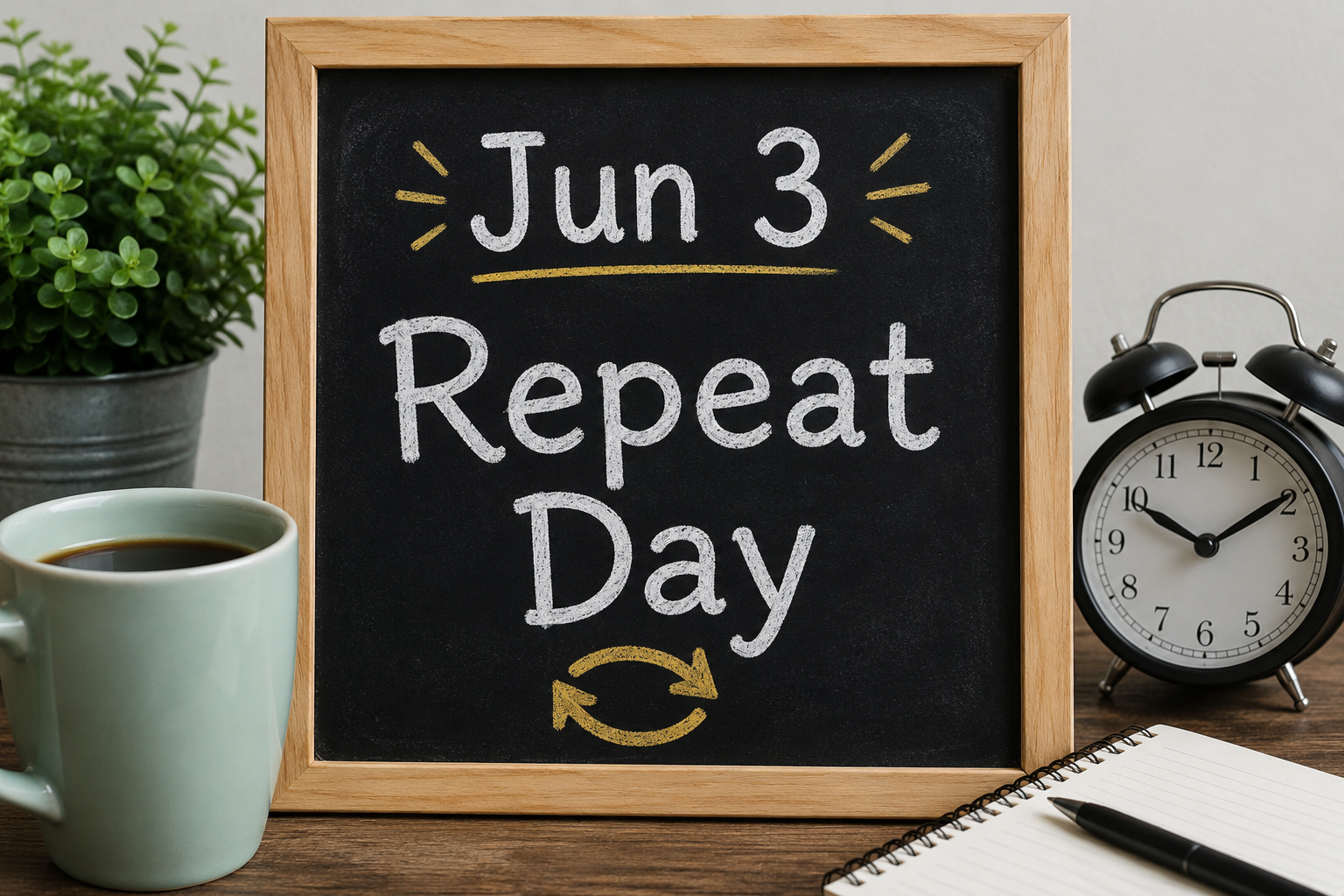 🔁🎉 Repeat Day – June 3 🎉🔁