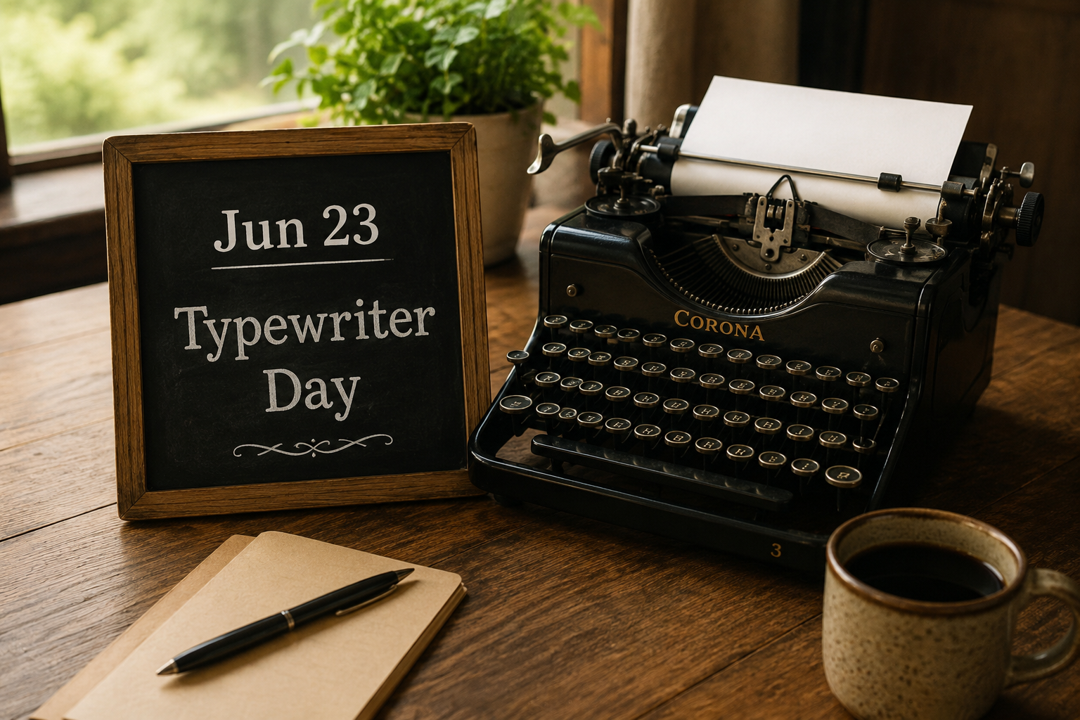 🖨️⌨️ Typewriter Day – June 23
