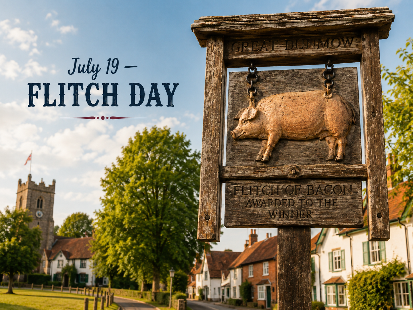 🥓❤️ Flitch Day – July 19 ❤️🥓
