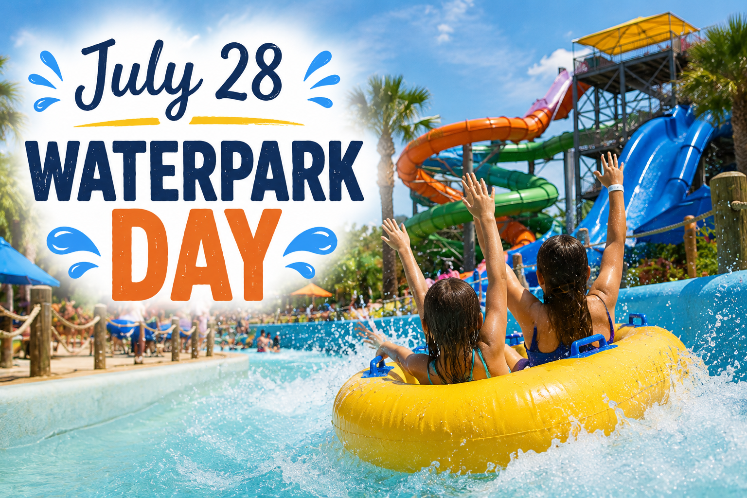 💦🛟 Waterpark Day – July 28 🛟💦
