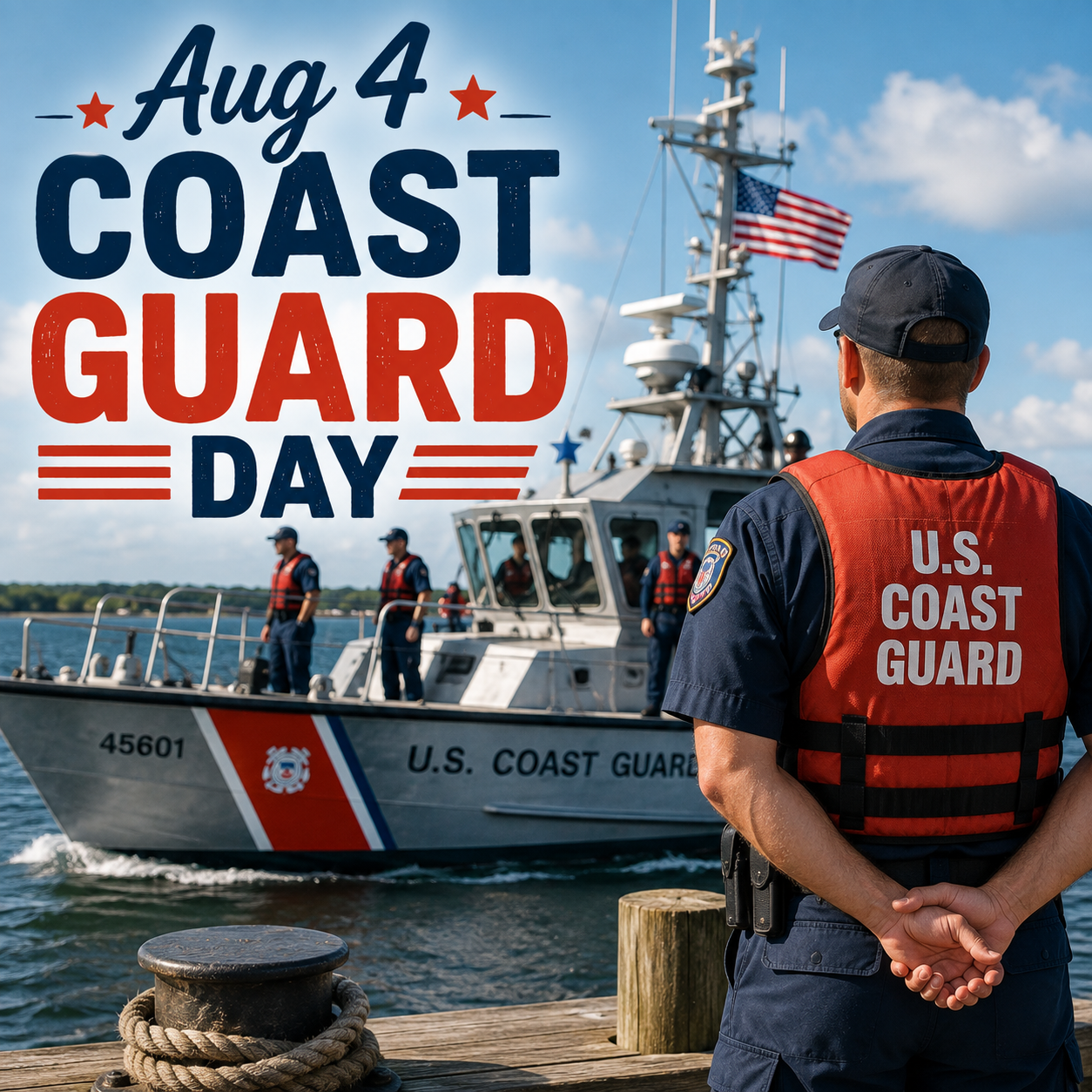⚓🇺🇸 Coast Guard Day – August 4 🇺🇸⚓