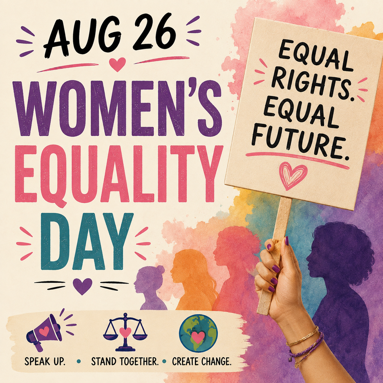 ♀️🗳️ Women’s Equality Day – August 26 🗳️♀️