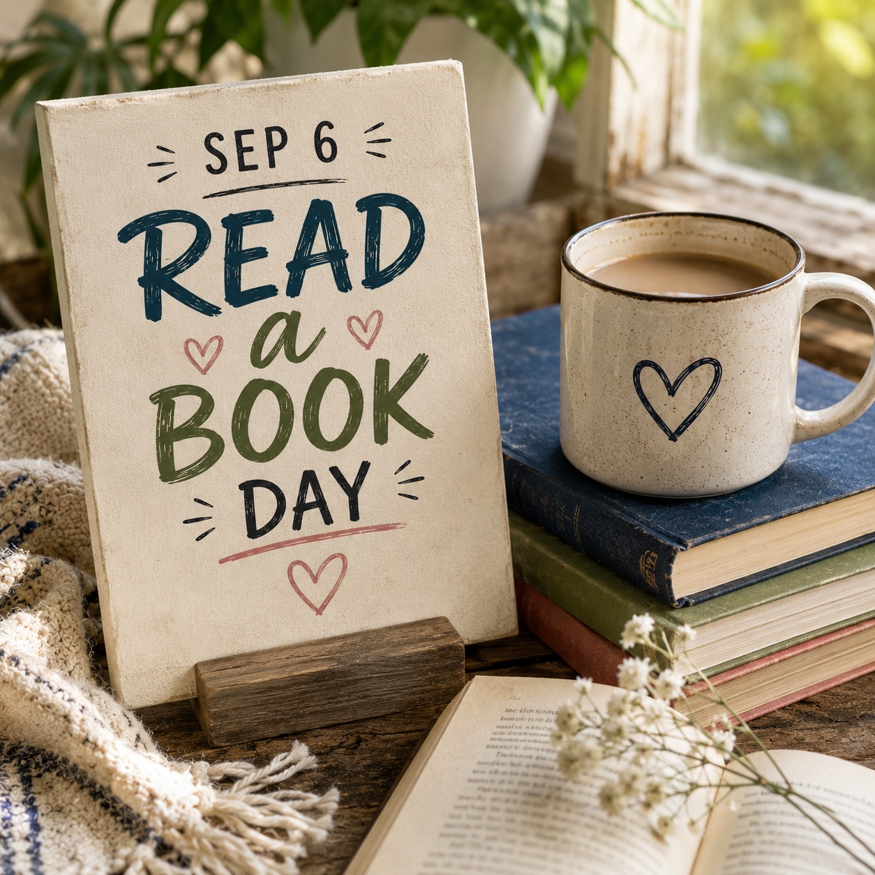 📚☕ Read a Book Day – September 6 ☕📚
