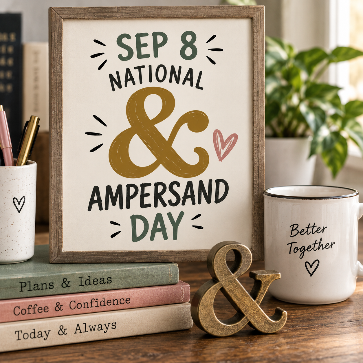 &amp;✍️ National Ampersand Day – September 8 ✍️&amp;