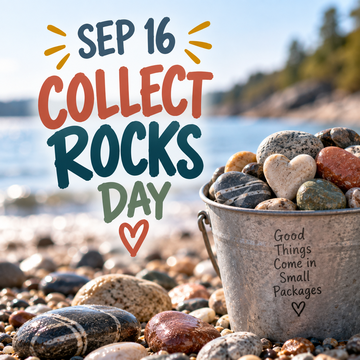 🪨🔎 Collect Rocks Day – September 16 🔎🪨