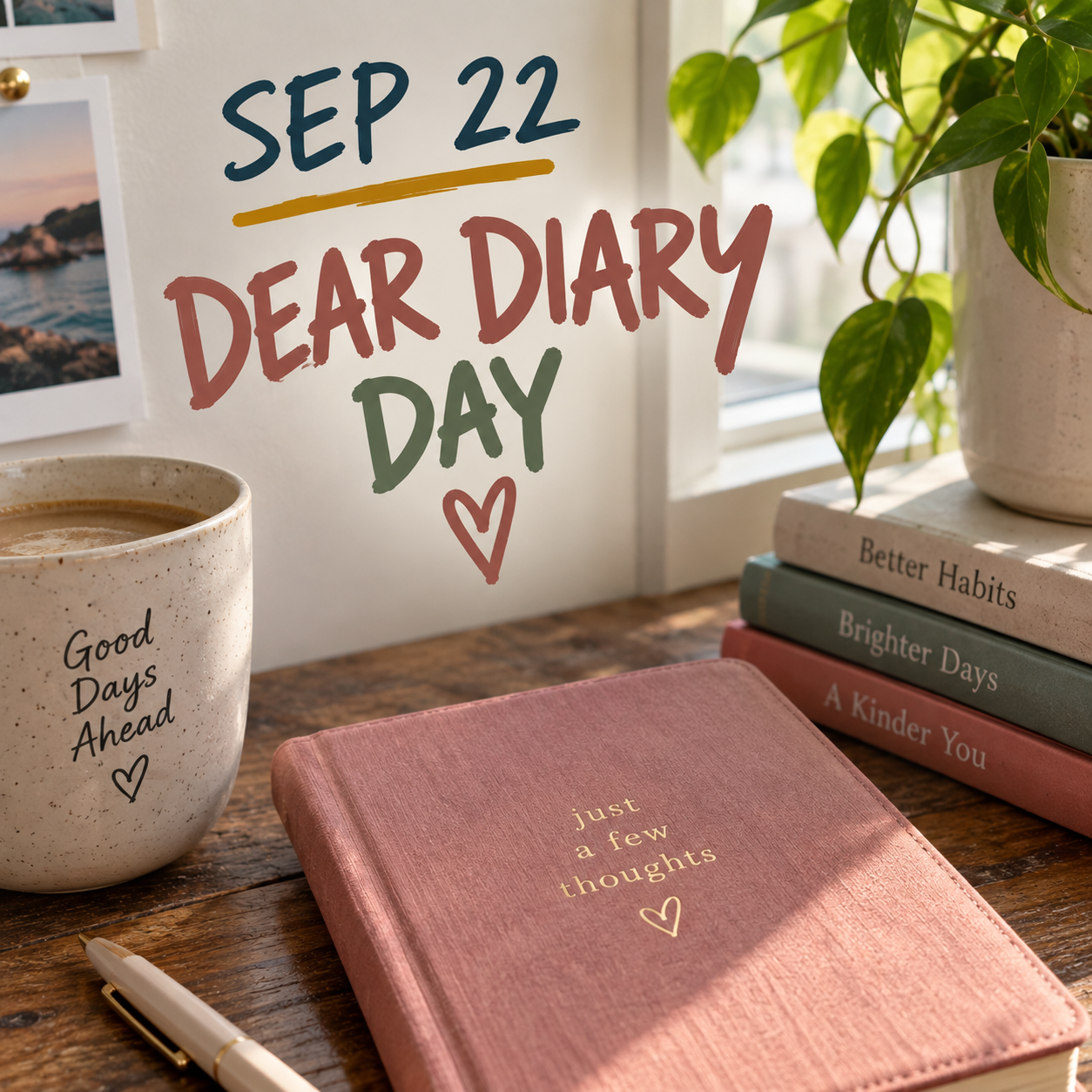 📔✍️ Dear Diary Day – September 22 ✍️📔