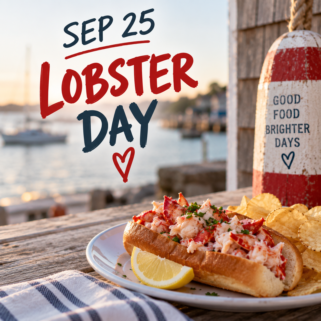 🦞🧈 Lobster Day – September 25 🧈🦞
