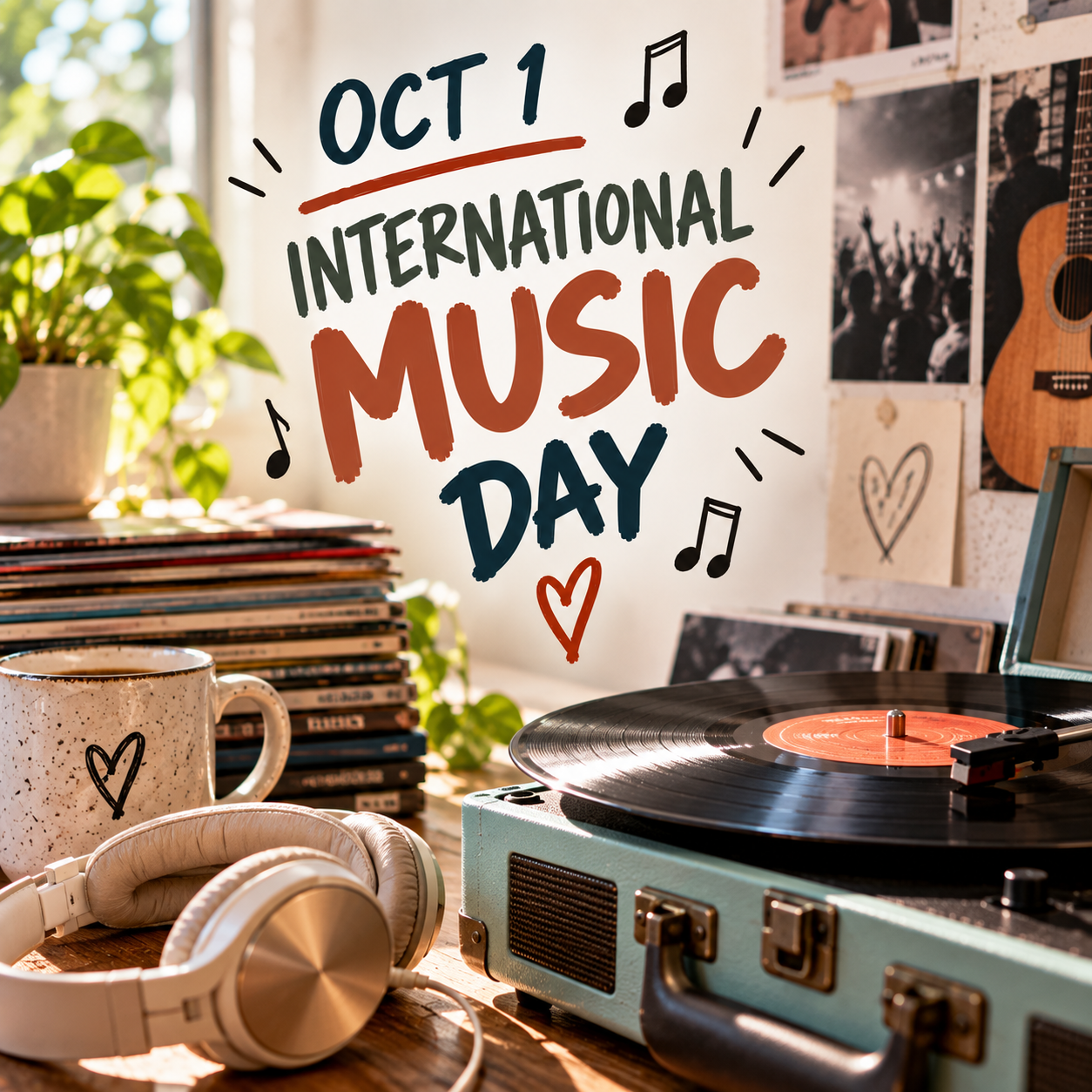 🎶🌍 International Music Day – October 1 🌍🎶