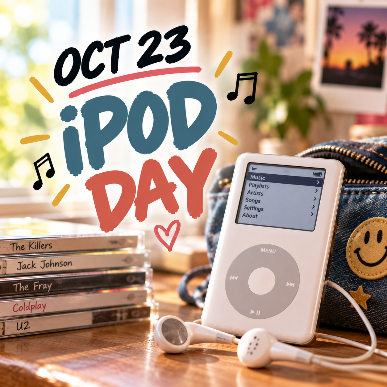 🎧🎶 iPod Day – October 23: A Thousand Songs &amp; a Pocketful of Memories