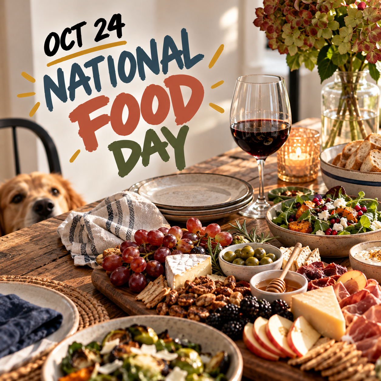 🥕🍎 National Food Day – October 24: Good Food, Good People &amp; the Stories Around the Table