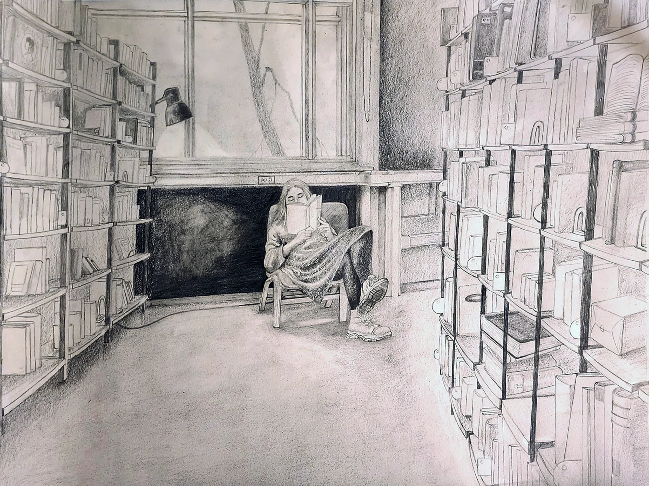 Linear Perspective in the Library