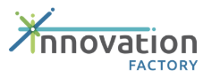 Innovation Factory logo featuring a stylized starburst and modern text.