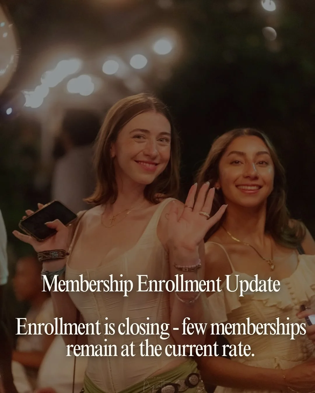 The right circle changes everything.

We&rsquo;re opening a few final Social Club spots before our next price increase. If you&rsquo;re ready to build real relationships, attend curated experiences, and surround yourself with driven minds &mdash; app