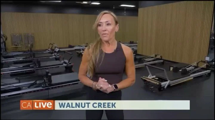 Scroll ⬅️
Today felt like one of those full-circle moments. 🤍

A couple weeks ago, NBC California Live came out to film a segment with me on aging well, building strength, and staying active through midlife&hellip; and today it aired.

What I keep c
