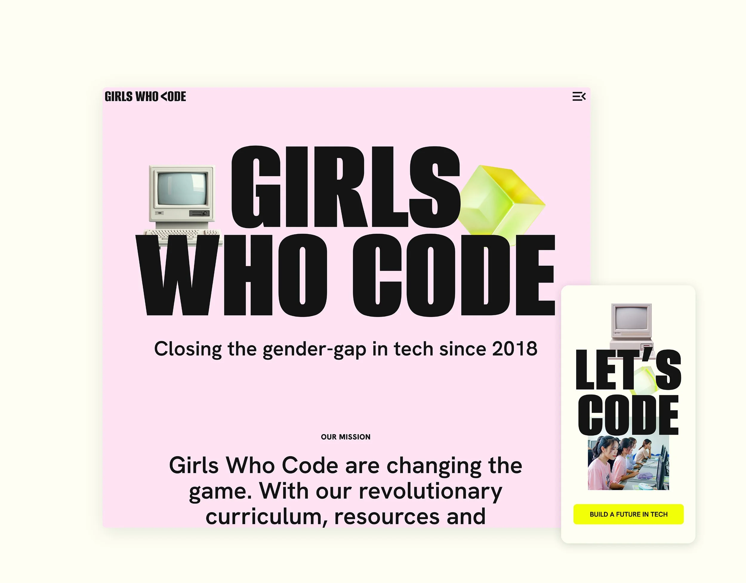 GIRLS WHO CODE