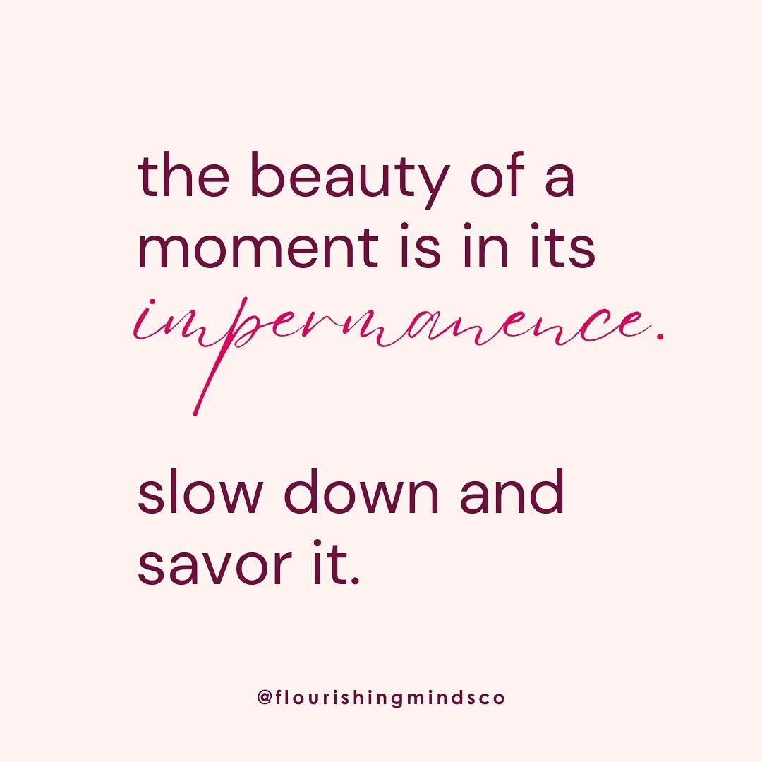 The small, fleeting moments that are often overlooked are the very heartbeats of our lives.

And they become even more precious when we realize they&rsquo;re not here forever.

Let&rsquo;s slow down and savor them.

🎧&nbsp;Notes from The Tenderverse