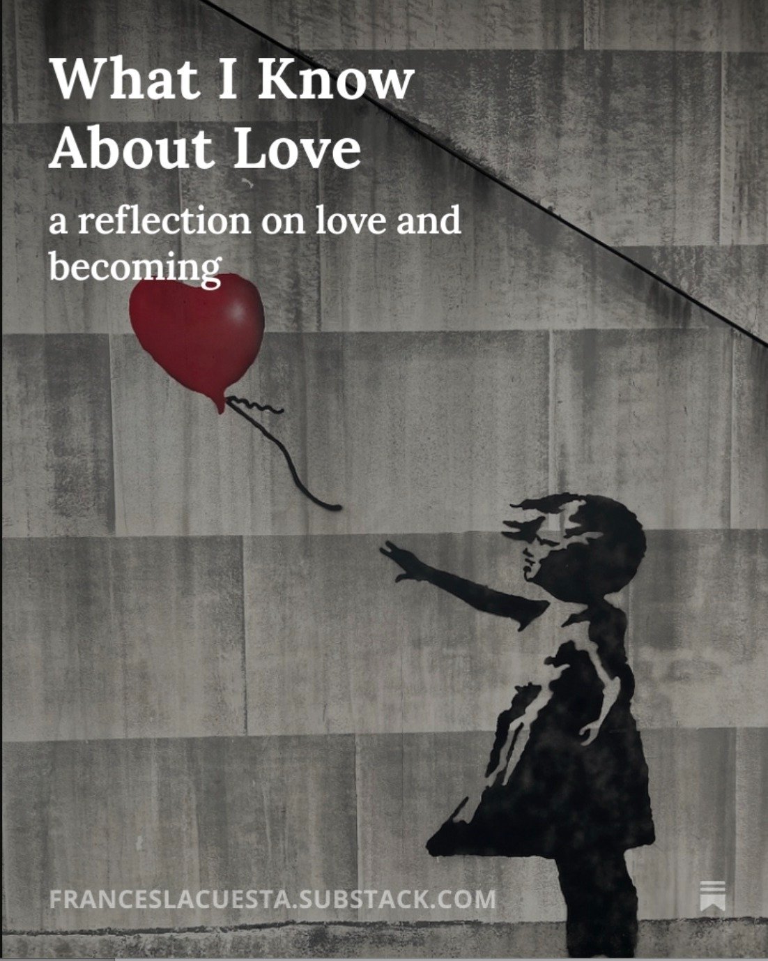 A reflection I wrote on love.

To me, love has looked like sacrifice, distance, forgiveness, heartbreak, family, second chances, and the courage to keep opening my heart again.

You can read the full piece on Substack. 

https://franceslacuesta.subst