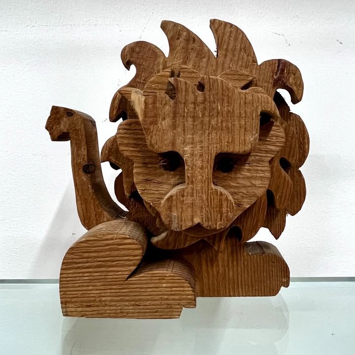 Coppia di sculture in legno della Bottega Michelangeli, anni '80 – foto 3