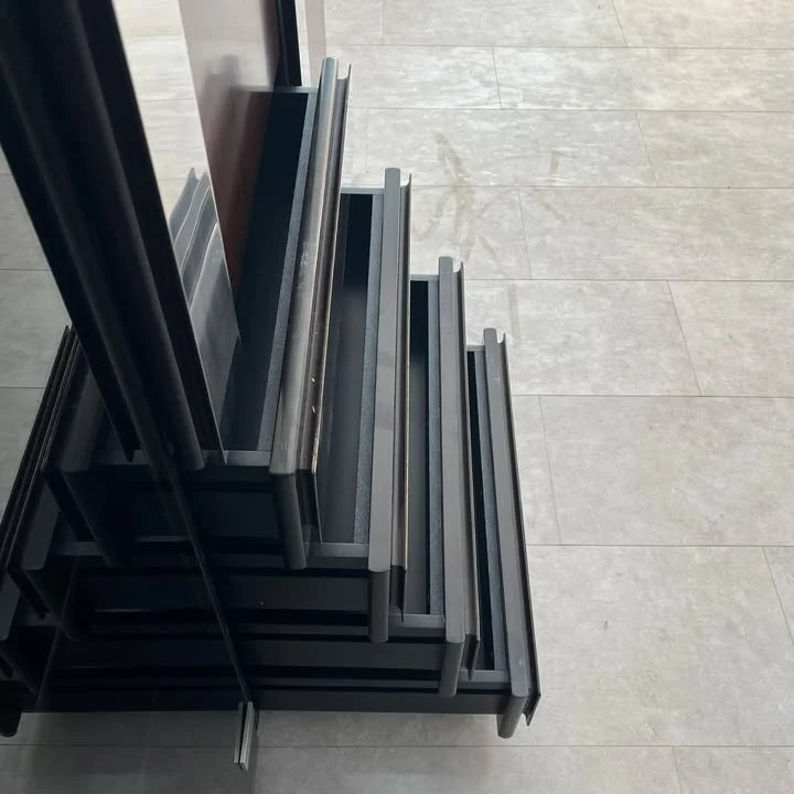 Credenza modulare a 6 elementi in legno e specchio brunito, anni '70 – foto 3