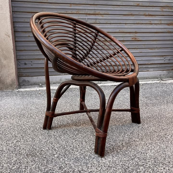 Coppia di poltrone in bambù, Italia, anni '60 – foto 2