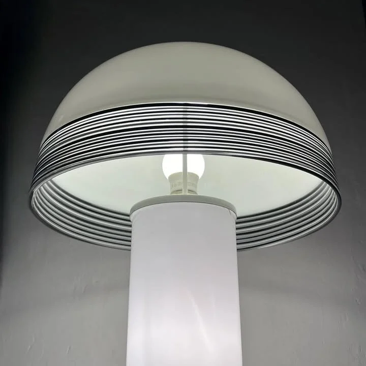 Lampada da tavolo in vetro di Murano firmata Res de Majo, anni '80 – foto 2