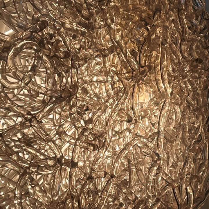 Pannello luminoso in metallo cromato e perspex di Nucleo Forme, anni '80 – foto 2