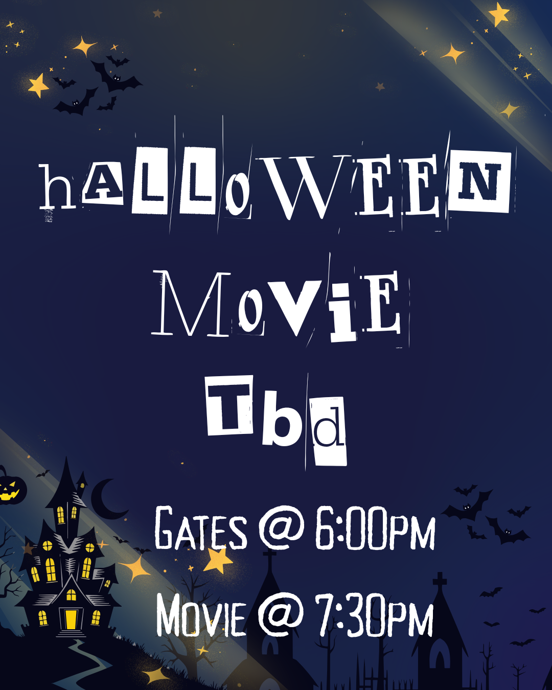 Halloween Movie TBD