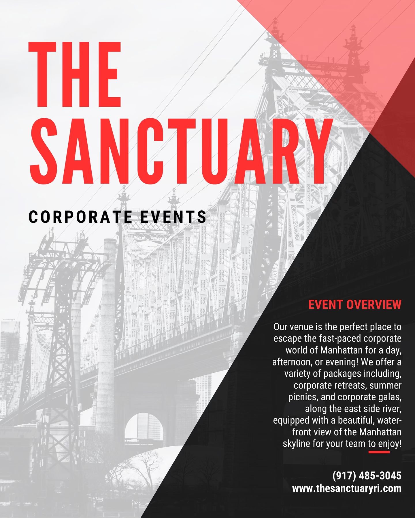 We are live! Our amazing team has put together our latest corporate brochure with great packages and mind blowing pricing!

Please send all inquiries to 917-485-3045 or events@thesanctuaryri.com and we look forward to hearing from you!

#corporateeve